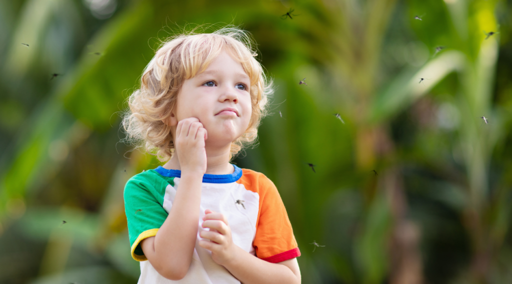 child itching mosquito bites for blog about if it's worth spraying your yard for mosquitoes