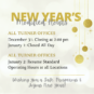 Turner Pest Modified New Year's Eve and New Year's Day office hours